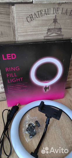 Селфи кольцо. Кольцевая светодиодная лампа