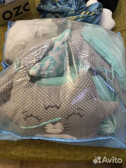 Бортики на кроватку