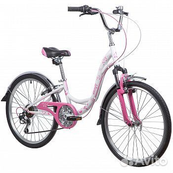 Велосипед подростковый Novatrack Butterfly 24