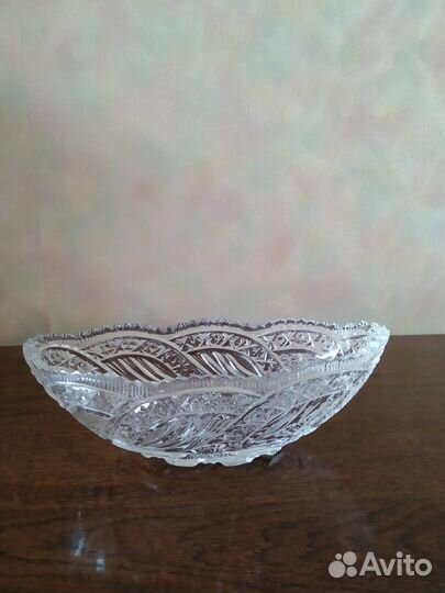 Хрустальная посуда СССР