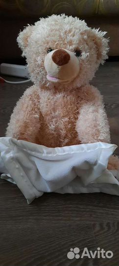 Плюшевый медведь музыкальный