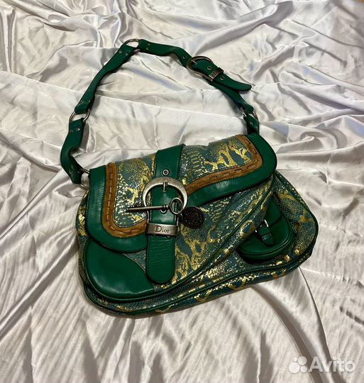 Винтажная сумка Dior Saddle. Gaucho. Vintage