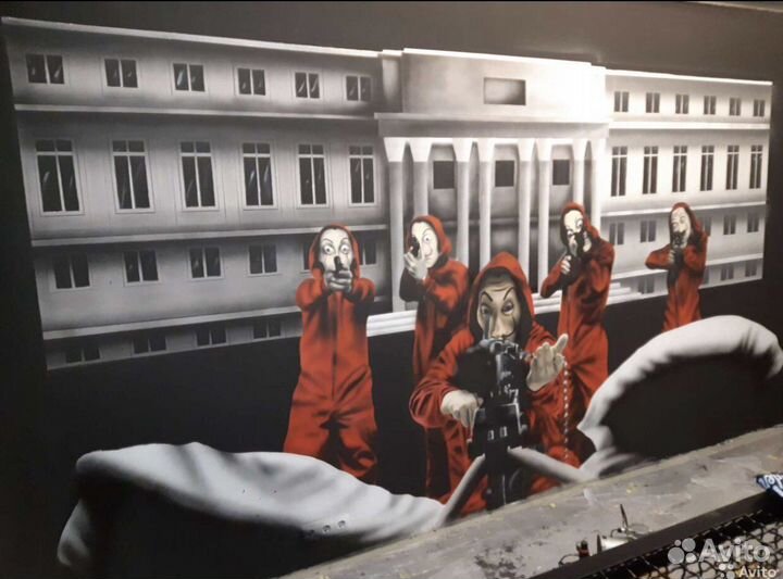 Граффити оформление и роспись стен