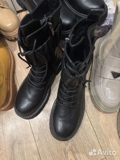 Ботинки женские зимние размер 38-39