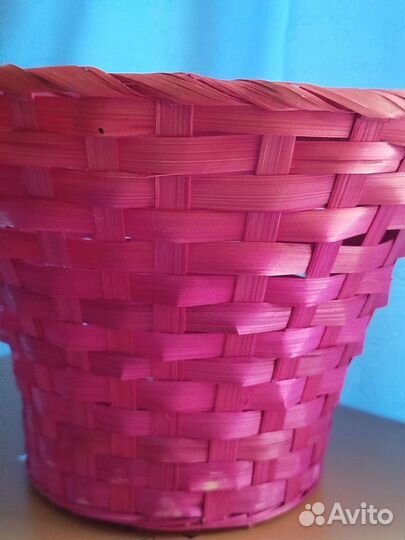 Корзинки плетеные декоративные, разные