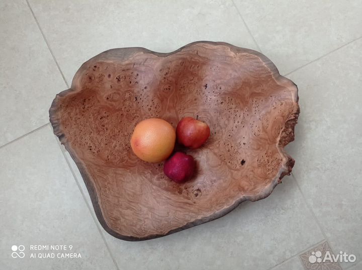 Блюдо из массива дерева