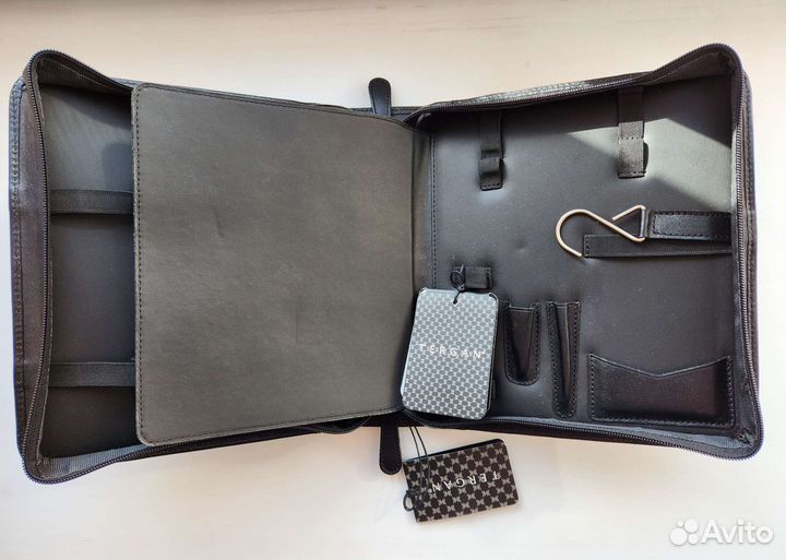 Кожаный несессер-сумка Tergan