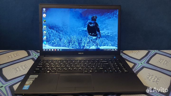 Ноутбук i5 4210m/nvidia geforce 840m 4gb/8gb озу