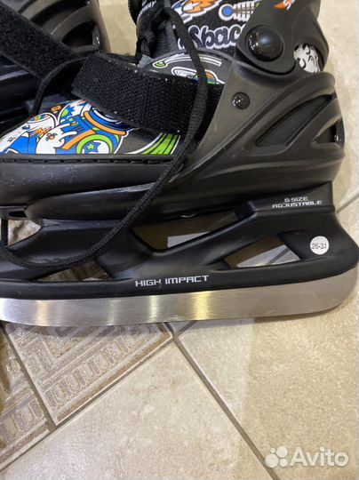 Коньки раздвижные 26-31