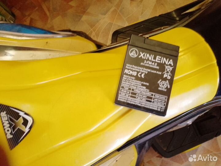 Детский мотоцикл на аккумуляторе бу