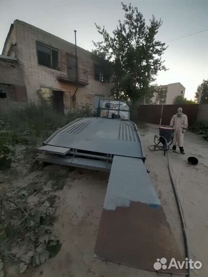 Пескоструйная обработка железа, с выездом,покраска