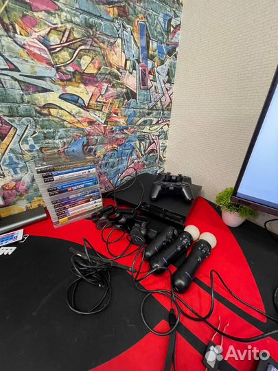 Sony PlayStation 3 slim прошитая