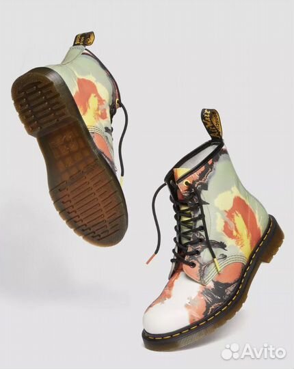 Dr Martens 1460 volcanic flare leather boots 36-48