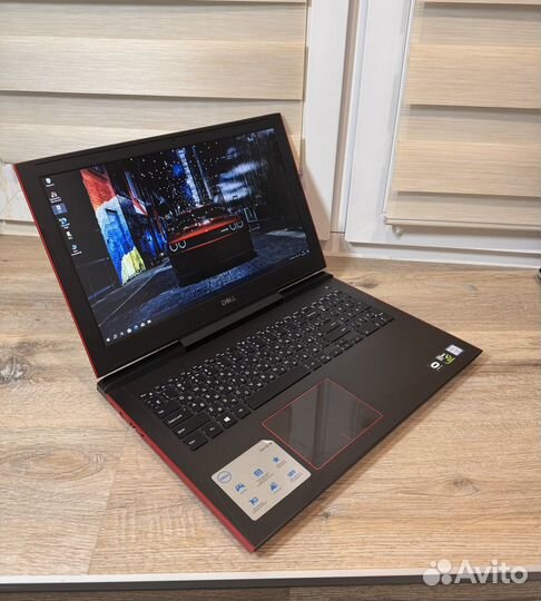 Игровой Dell i7 8750h + gtx 1060 6гб + 16 ddr4