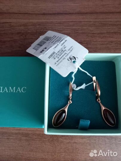 Серьги серебро 925