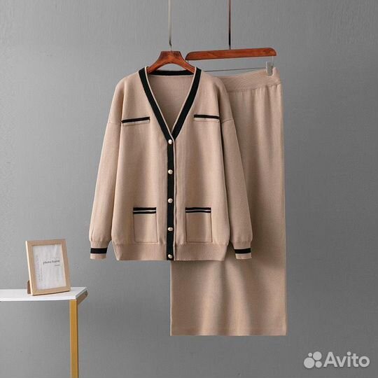 Платье теплое длинное