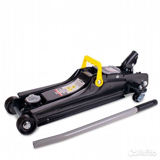 Домкрат подкатной AVS FJ-3000L, 3т, 85-381 мм