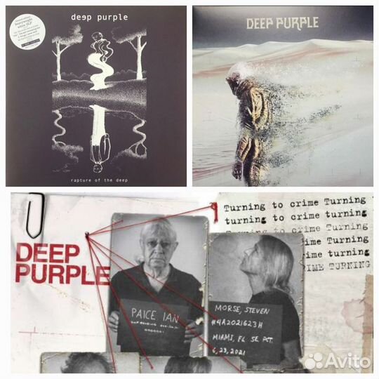 Deep Purple LPs коллекция винила, Japan, 180GR