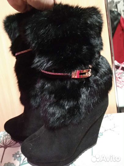 Сапожки зимние женские