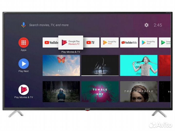 Телевизор LCD sharp 55bl3ea (android TV 9.0)