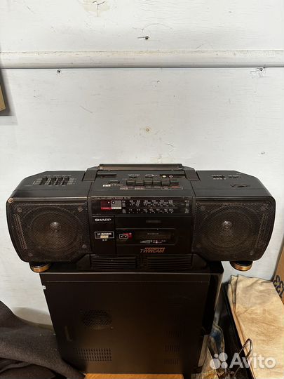 Магнитофон sharp wq-t237z (bk)