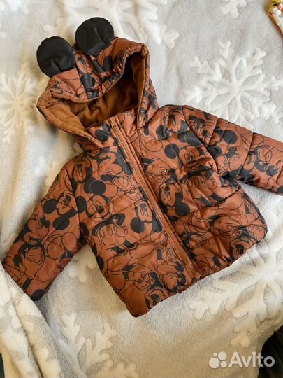 Куртка и жилет для мальчика 80 см