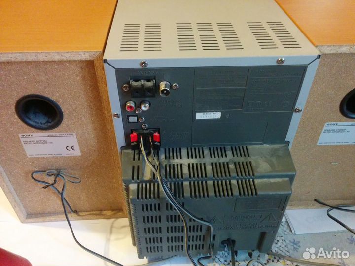 Музыкальный центр sony cmt-cp100