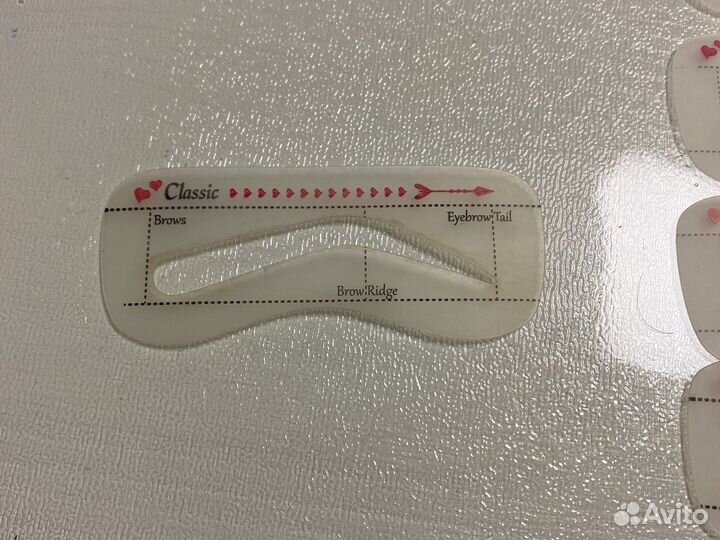 Трафарет для бровей