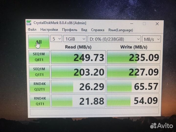 Жесткий диск ssd 250Gb