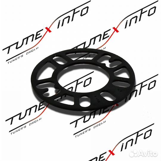 Проставка колеса ступичная универсальная литая 4мм