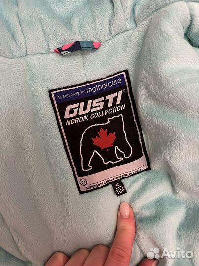 Комбинезон зимний Gusti 104 на девочку