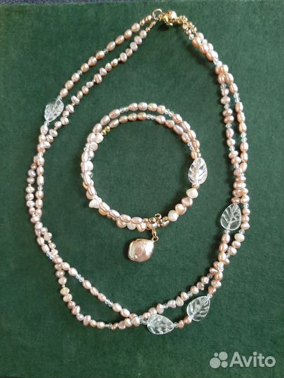 Бусы и браслет