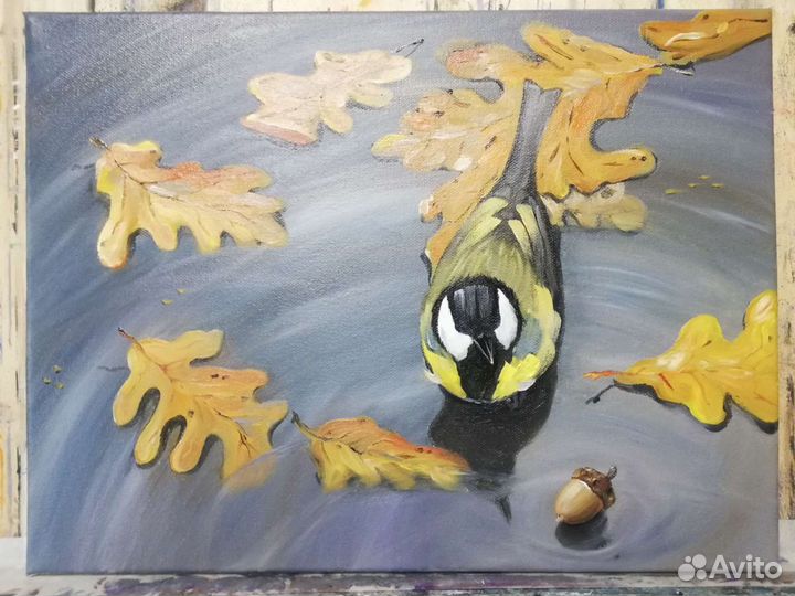 Картины маслом на осеннюю тему