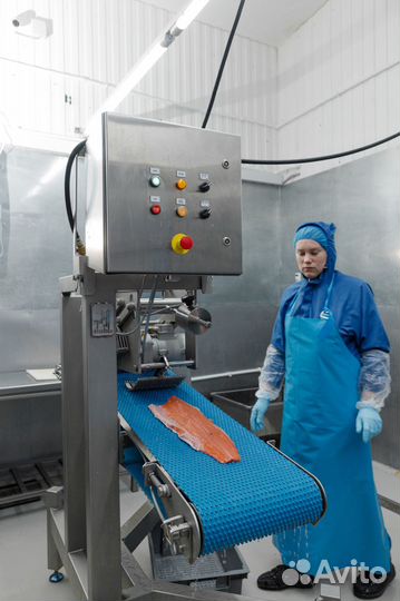 Обработчик рыбы и морепродуктов
