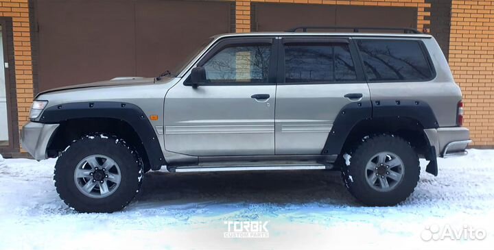 Расширители Nissan Patrol Y61MD 50мм Без сверления