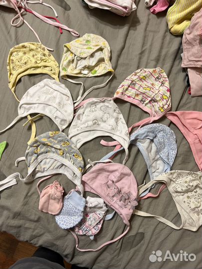 Чепчики 10 шт