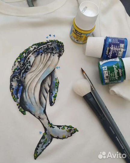 Ручная роспись одежды. Кастомизация