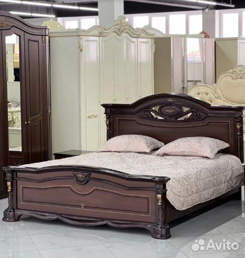 Спальный гарнитур Соренто Шоколад Фабрика