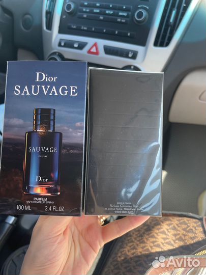 Мужской парфюм dior sauvage новый