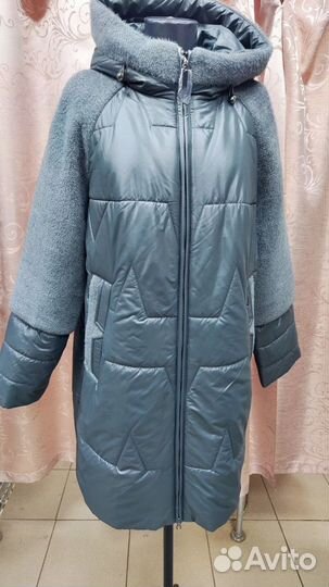 Куртка пальто зимняя женская новая размер 50 54
