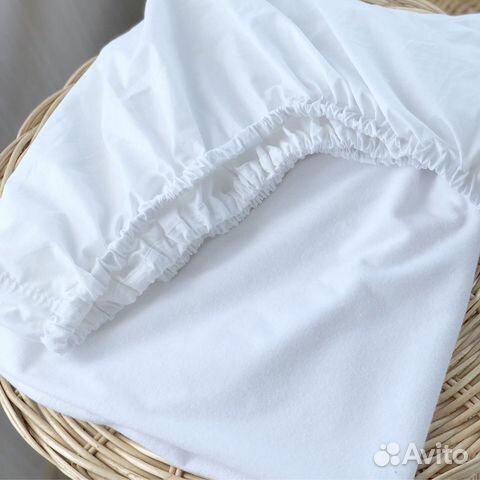 Наматрасник на резинке, непромокаемая махра