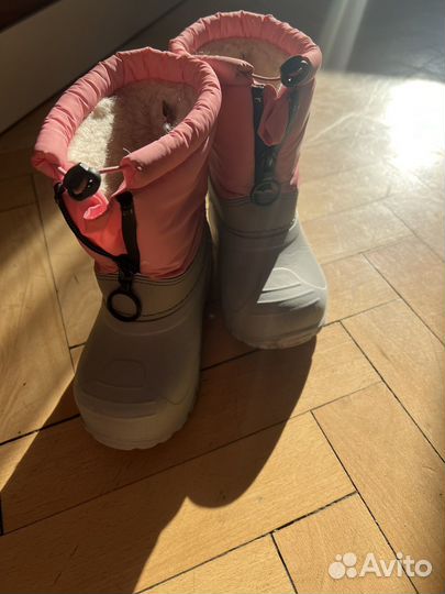 Зимние дутики детские