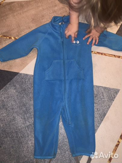 Комбинезон флисовый crokid 80