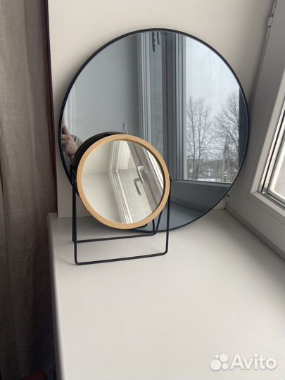 Зеркало Zara home тонированное, d 45см