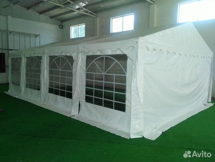 Двухскатный шатёр 4 х 10 м