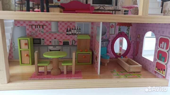 Дом для кукол Edufun ef 4110 70 см