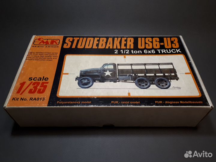 Модель грузовика Studebaker US6-U3 (CMK) 1/35