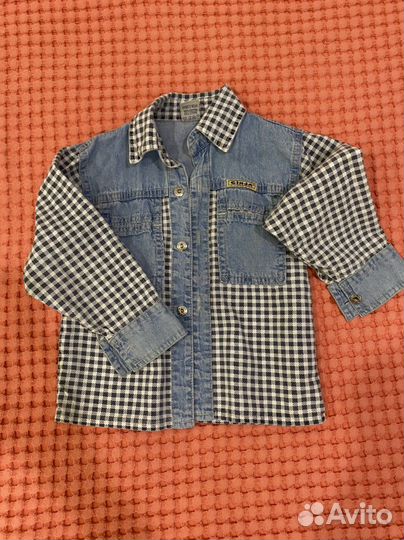 Рубашка на мальчика хлопок 98 размер