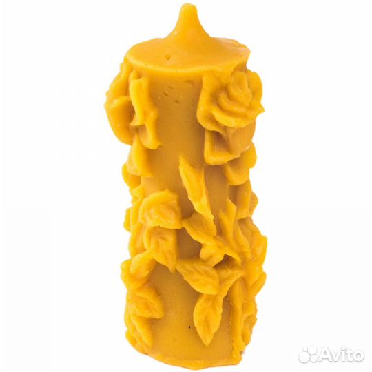 Силиконовая форма для свечей Стела с узором 4 (056