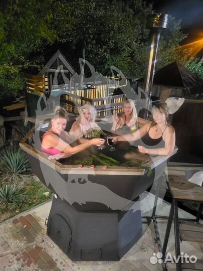 Чан для бани из стали aisi 304, доставка до двери